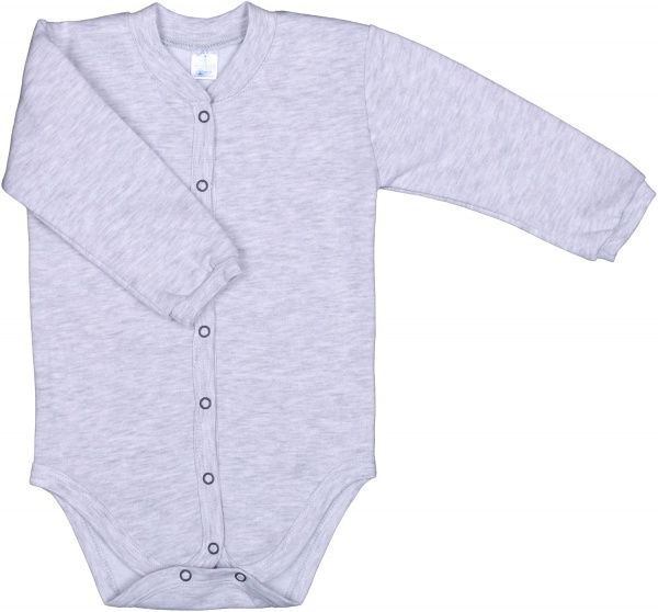 Боді дитяче унісекс Baby Veres Little raccon р.80 сірий 