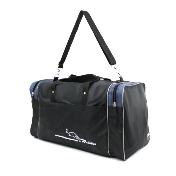 Сумка дорожная Wallaby 340 черный с синим 