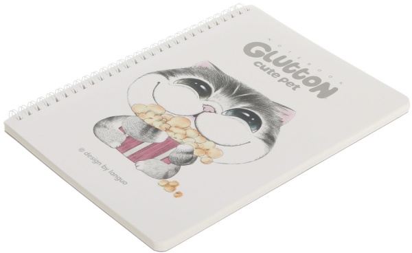 Книга для записей на спирали Домашние любимцы А5