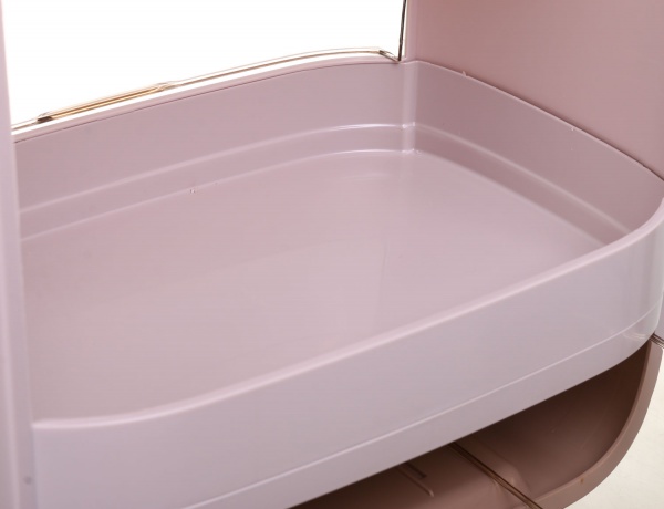 Органайзер для косметики з однією шухлядою 31х19х27 см прозорий 