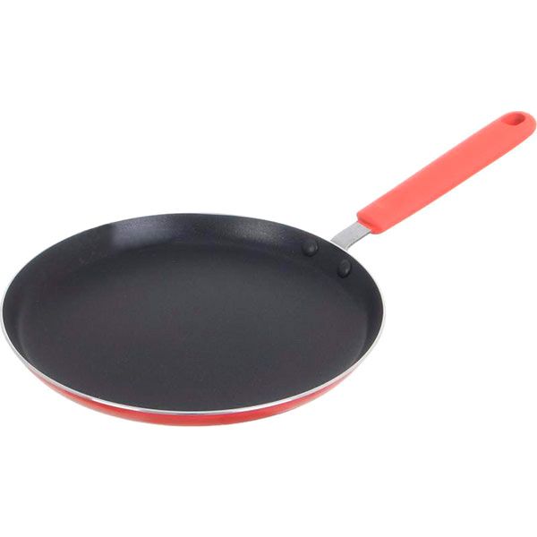 Сковорода для блинов Rainbow 24 см оранжевая Flamberg