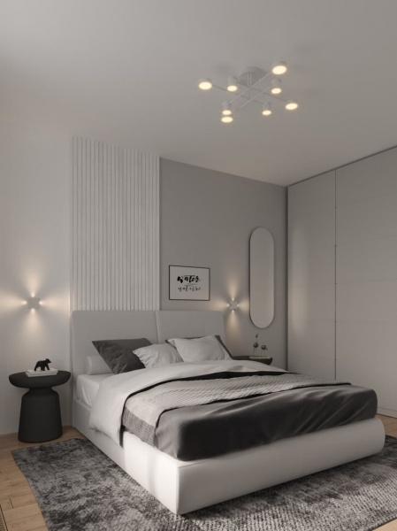 Люстра светодиодная Victoria Lighting с пультом д/у 77 Вт белый Otis/PL8 white 