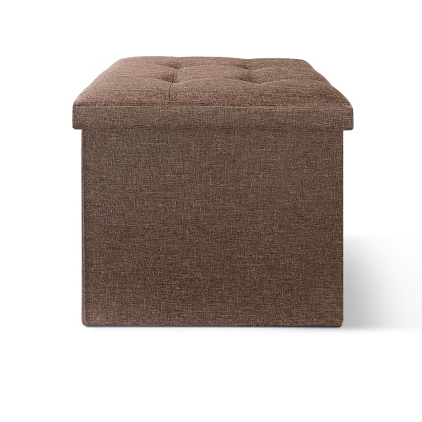 Ящик-пуф MVM TH-03 BROWN 380x380x380 мм