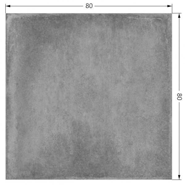 Плитка TABRIZ TILE Plaza Grey Relief 80x80 