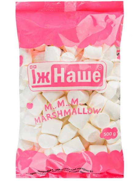 Маршмеллоу ТМ ЇжНаше Тучки-штучки 500г