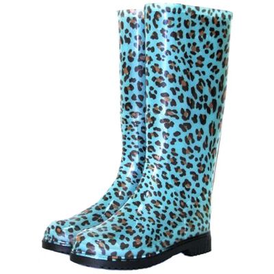 Сапоги резиновые Энимал бирюзовый 37 размер