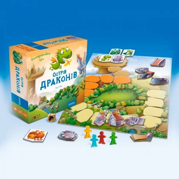 Гра настільна Granna Острів драконів