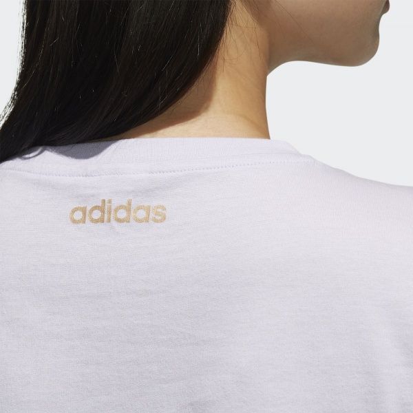 Футболка Adidas W E BRANDED T FL9290 M фіолетовий