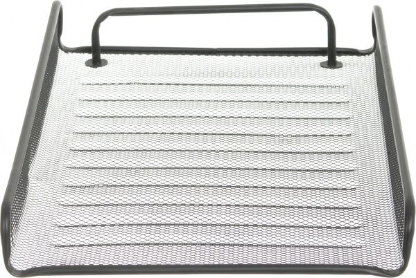 Набор настольный подставок для канцелярии, сетчатый чёрный