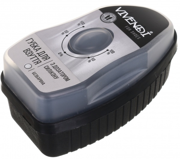 Губка Vivendi із дозатором силікона 6 мл безбарвний