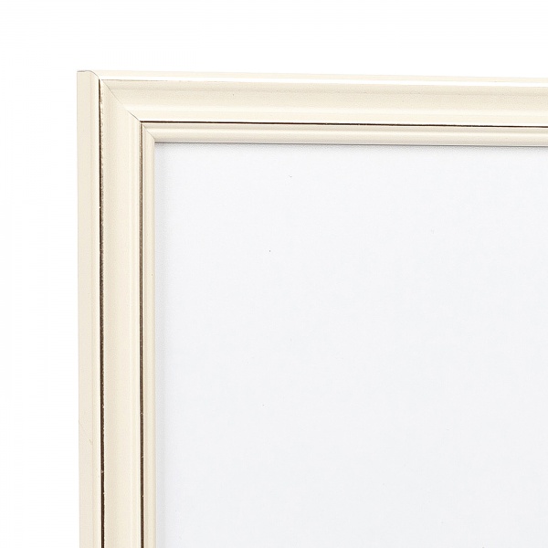 Рамка для фото 1 фото 10x15 см слоновая кость 