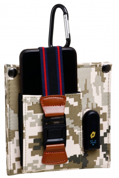 Зарядний пристрій розкладний Altek портативний 14W ALT-14 мілітарі