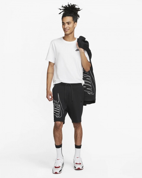 Шорты Nike TCH FLC GX SHORT DZ4472-010 р. S черный