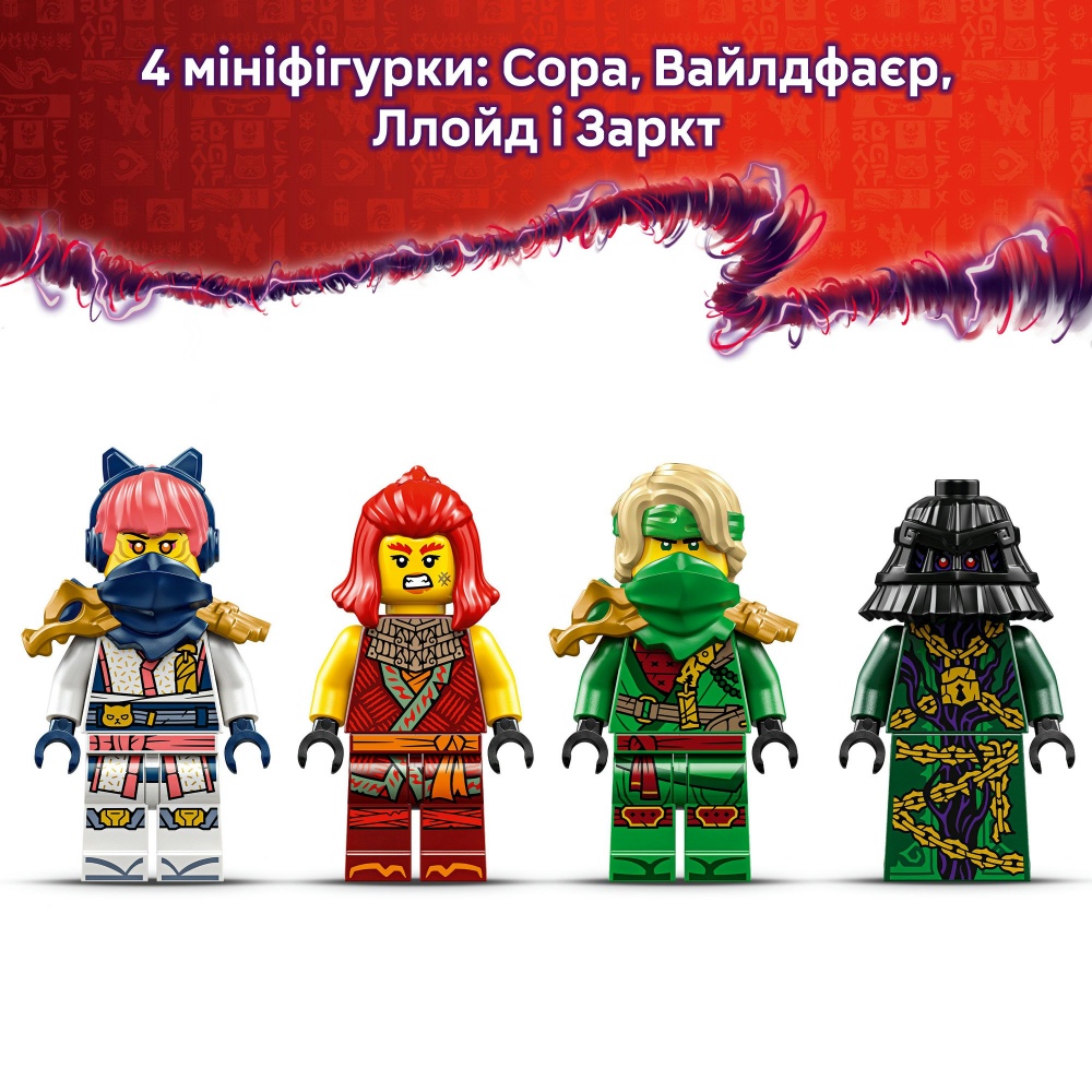 Конструктор LEGO NINJAGO Ронту, повелитель драконов 71842