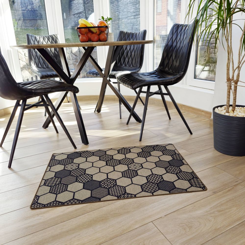 Коврик Dariana Лен Мозаика 45x75 см