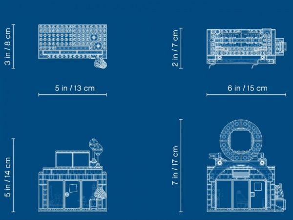 Конструктор LEGO City Открытие магазина пончиков 60233
