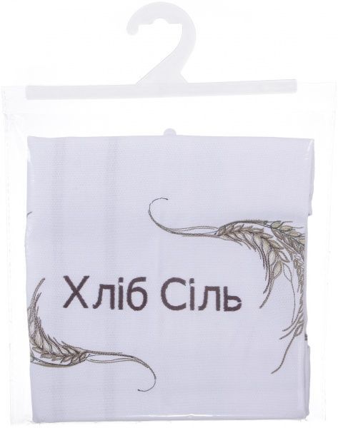 Полотенце «Хлеб Соль» 635-18/00 33x150 см бежевый 