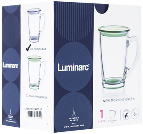 Чашка с крышкой New Morning Blue 320мл Luminarc