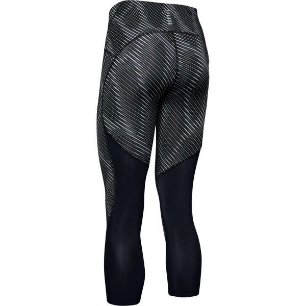 Лосини Under Armour W UA Fly Fast HeatGear Printed Crop 1353511-001 XS чорний