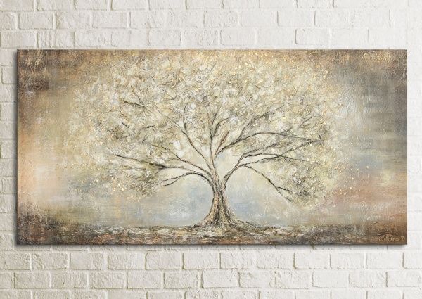 Картина Золотое дерево 70x140 см Юрис Проф Арт 