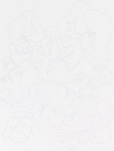 Холст на картоне с контуром Натюрморт № 18 Rosa Talent 