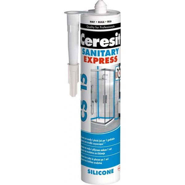Герметик силіконовий Ceresit Express CS 15 білий 280мл