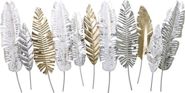 Декор настенный Foret 132,7x70,5 см светло серо-золотистый 