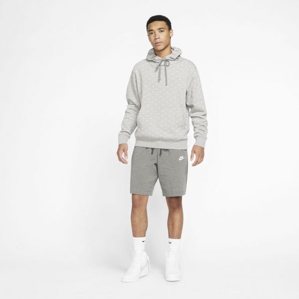 Шорты Nike M NSW CLUB SHORT JSY BV2772-063 р. L серый