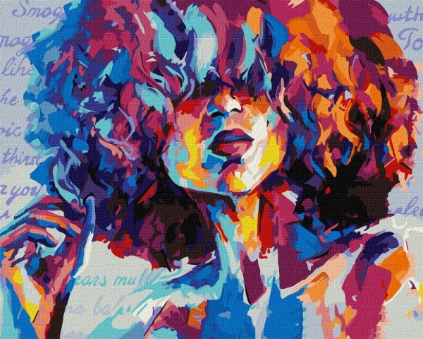 Картина по номерам Яркий образ 40x50 см Идейка 