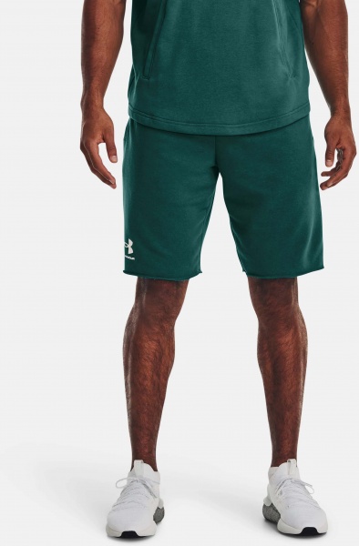Шорти Under Armour RIVAL TERRY SHORT 1361631-722 р. S зелений