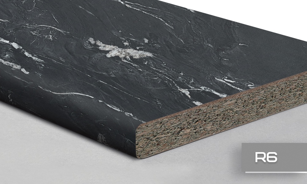 Столешница LuxeForm L157 влагостойкая 3050x600x28 мм мрамор каталония