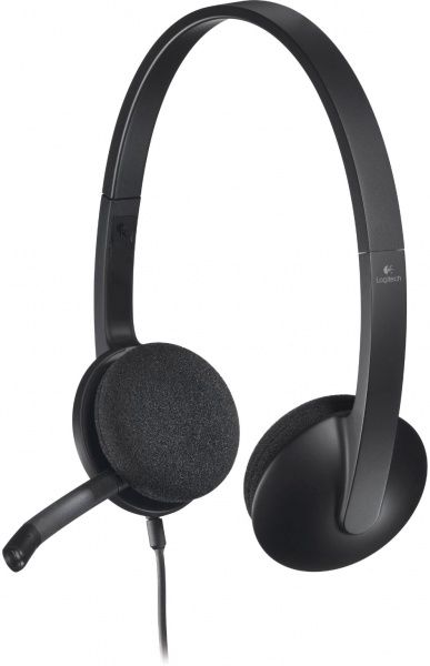 Наушники Logitech H340 - EMEA black Corded USB Headset 