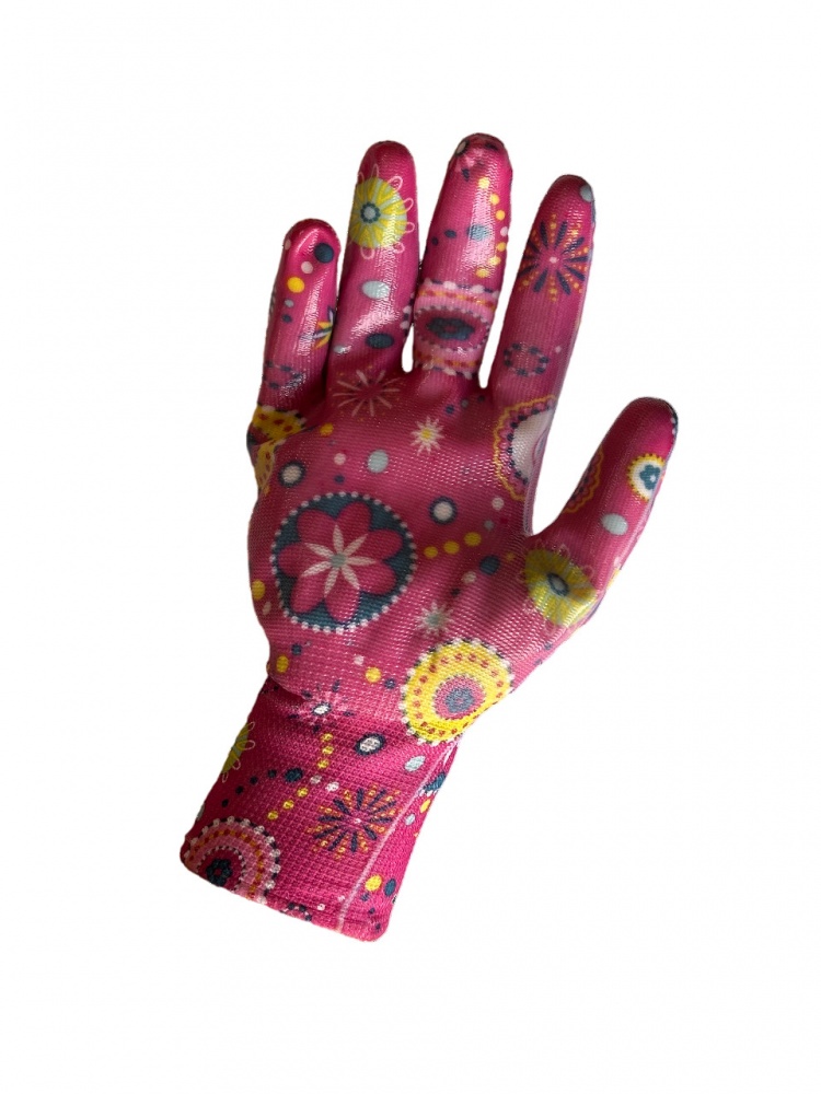 Перчатки MASTER BOB с покрытием нитрил L (9) MB NL1002