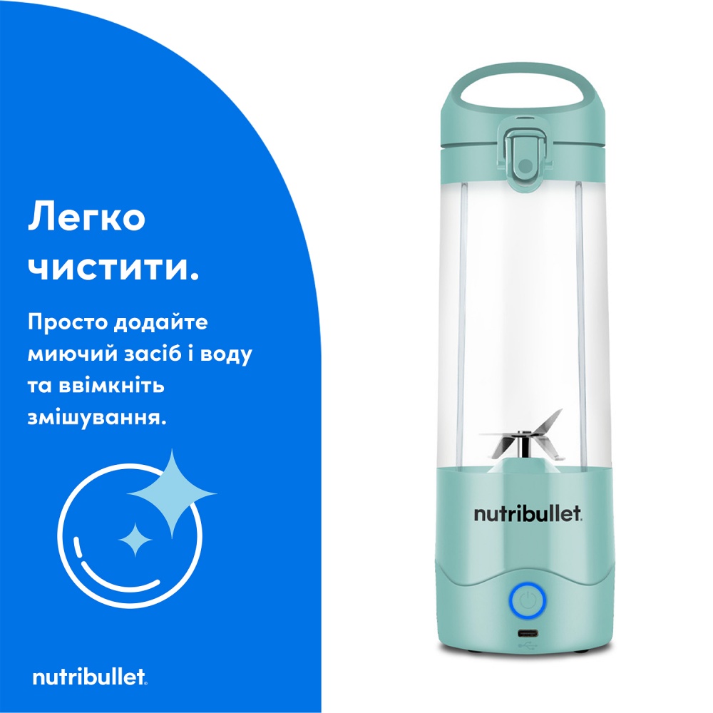 Блендер портативный NUTRIBULLET NBP003LBL