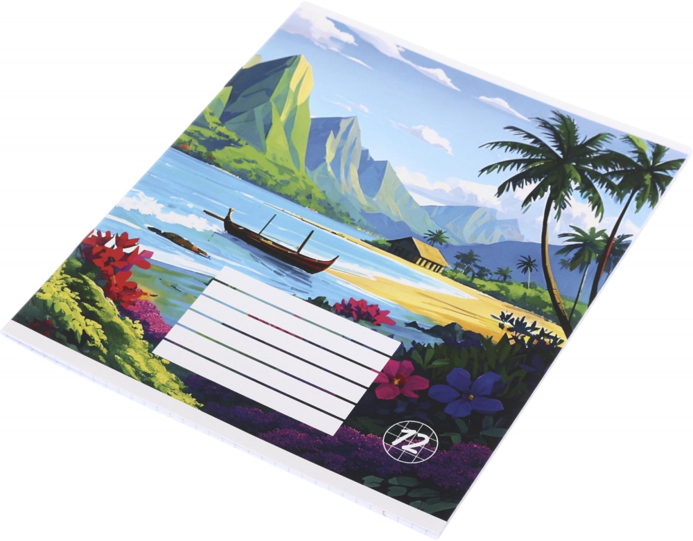 Тетрадь школьная Pixel landscape1_25 Nota Bene