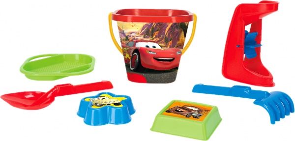 Набір для пісочниці Disney Тачки 7 елементів 77642