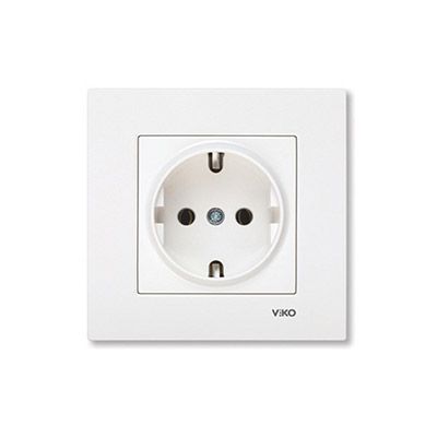 Розетка Karre 90960008 біла