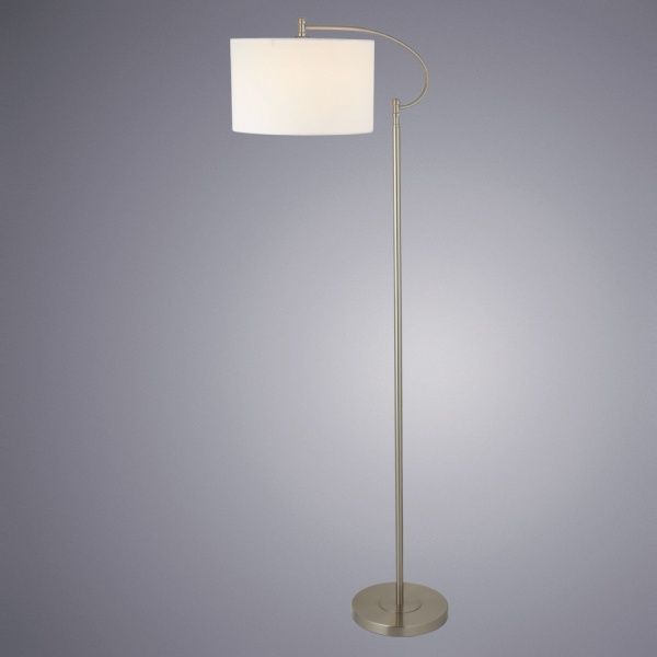 Торшер Arte Lamp AdigeA2999PN-1SS E27 60 Вт матове срібло 