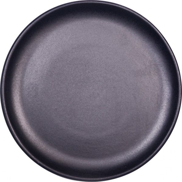 Тарелка 23 см Блек Мат Manna Ceramics