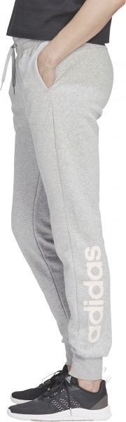 Брюки Adidas W E LIN PANT FL GD3031 р. XS светло-серый
