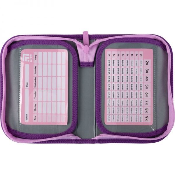 Пенал школьный 622 Lovely puppy 49681 KITE фиолетовый