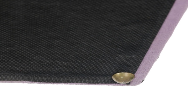 Сундук-пуф Велюр лавандовый 64х35х33 см 