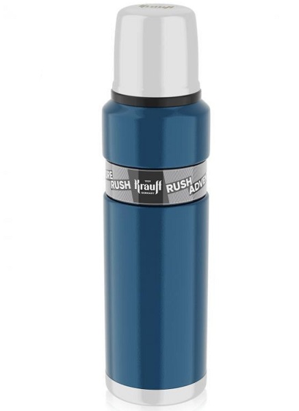 Термос Krauff Scout Skills 800 мл Blue 26-203-106