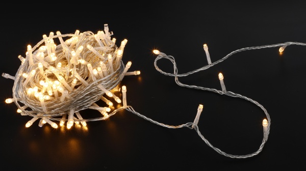 Электрогирлянда линейная с флешами QC5004 для внешнего использования светодиодная (LED) 150 ламп 16 м 