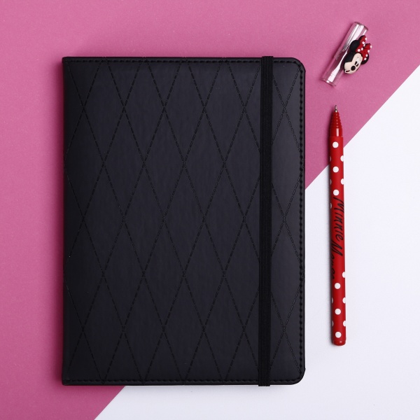 Дневник недатированный CASTELLO черный Buromax A5 2023