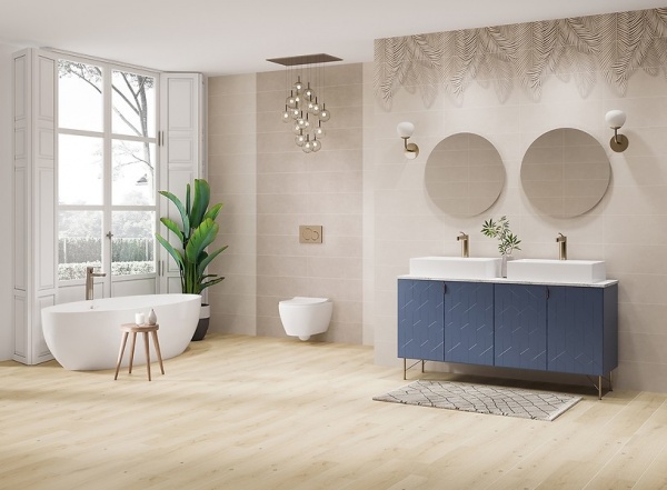 Плитка Cersanit Палмер Беж сатін 20x60 