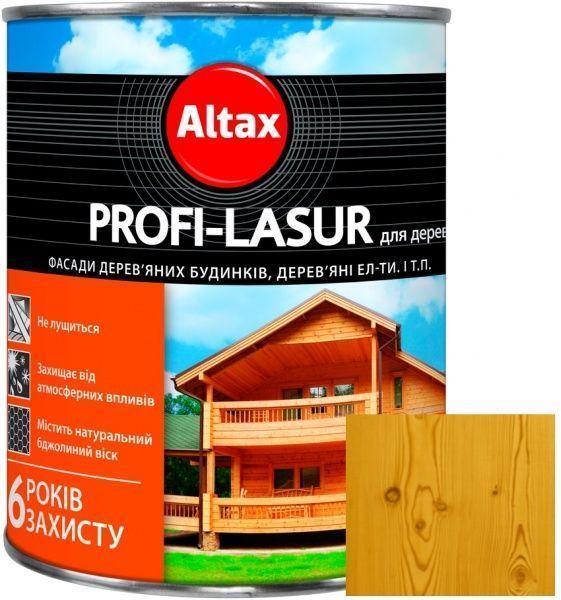 Лазур Altax Profi-Lasur дуб шовковистий мат 0,75 л