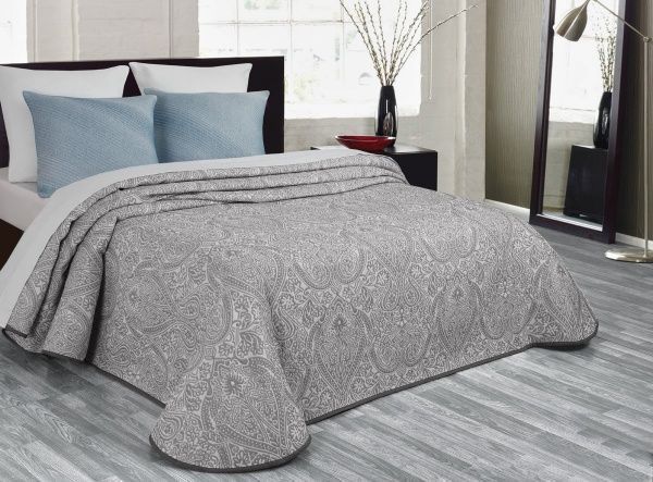 Покривало Isna 230x260 см La Nuit сірий 