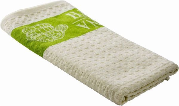 Рушник вафельний 70x140 см оливковий Zastelli 
