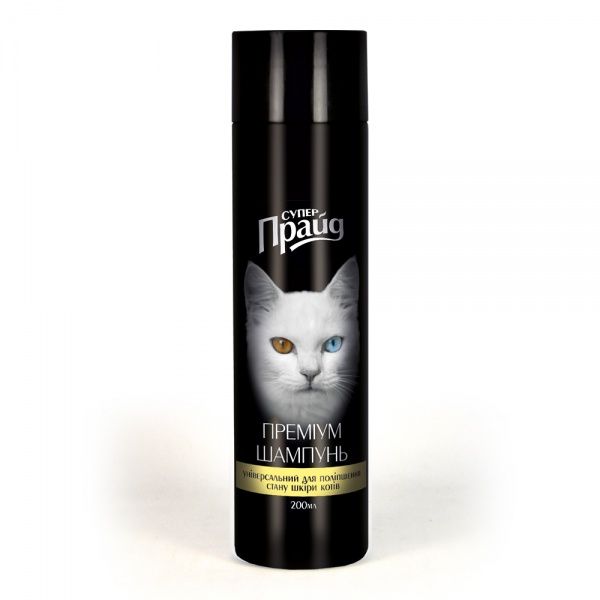 Шампунь Лорі преміум універсальний для котів Супер-Прайд 200 мл